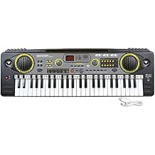 Bontempi | HarmonyTouch - 49-Key Numeric Keypad with Full Accessories for A Harmonious Touch, Black