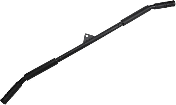 LAT Pulldown Bar Attachment,39.7"Curl Tricep Press Down Bar with Rubber Handle,LAT Pull Down Bar Accessories for Gym,Strength Workout,Body Training,Muscle Building