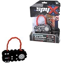 SpyX Door Alarm - Door Monitor That Detects Motion to Protect Your Stuff & Scare Away Intruders. Motion Sensor Alarm for Kids. New Spy Gear Toy Collection. Flexible Cable Fits Any Knobs!