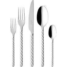 Villeroy & Boch Montauk 20-Piece Flatware Set, Service for 4, 18/10 Stainless Steel, Dishwasher Safe