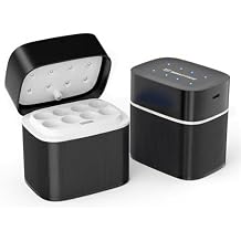 Maxfree Dual-Purpose Charger for Rechargeable Lithium & NiMH AA Batteries, Type C High-Speed Fast Charger for 8 AA Batteries with LED Display (No Batteries Included)