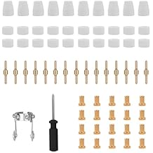 Plasma Cutter Consumables Pack, Air Cutter 110/220V with Inverter IGBT, 1/2 Clean Cut, Industrial, Workshop Equipment, Compact Design, Precision, Durable Construction, Igbt Technology, Plasma Tool