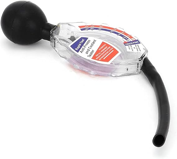 Coolant Tester, Antifreeze Tester High Accuracy Dial Type Anti-Freeze Coolant Tester Car Battery Liquid Densitometer 6/12/24V