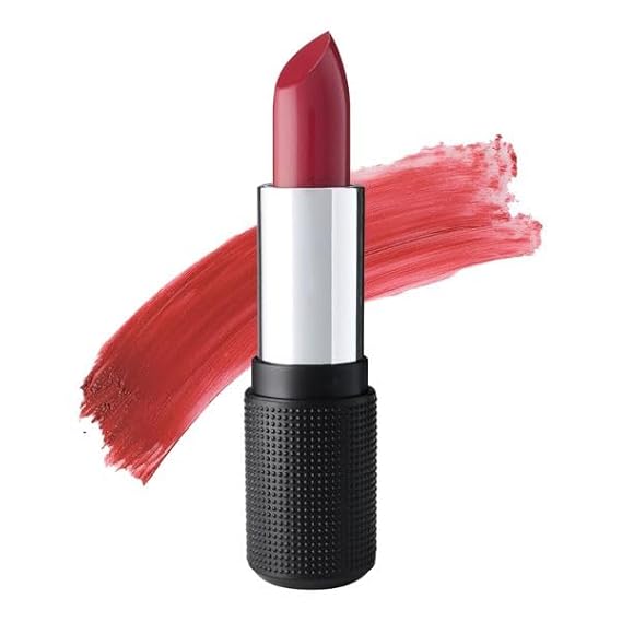 Red Apple Full Body Lipstick for Women - Vegan Gluten Free Organic Lipstick - Creamy Lip Color, Nourishing Lip Makeup w Vitamin E - NEUTRAL BRICK RED SHADE - APPLEY EVER AFTER