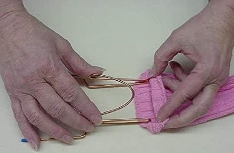 Set of 2 Sock Easy Embroidery Machine Hooping Hoop Aid / Hoops - Easy Hoop for Socks