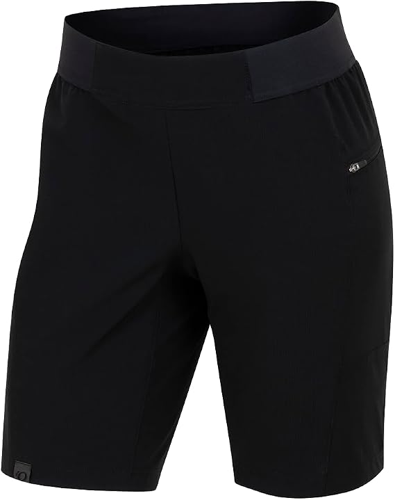 PEARL IZUMI Women's Mountain Bike Short. Detachable Chamois Liner & Two Zippered Pockets. Comfortable & Durable 9.5" Inseam