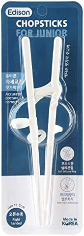 Edison Chopsticks for Young Age 14 to 18, Learning & Training for Beginners, Right Hand, Made in Korea