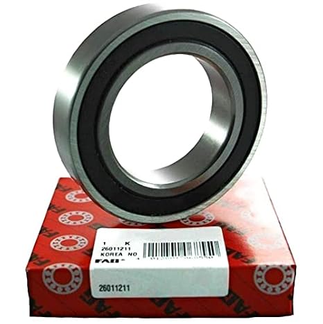 FAG 6306 2RS / 2RSR Rubber Sealed Deep Groove Ball Bearing 30x72x19mm