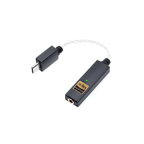 iFi GO Link - Portable DAC & Headphone Amplifier-USB - C to 3.5mm Adapter