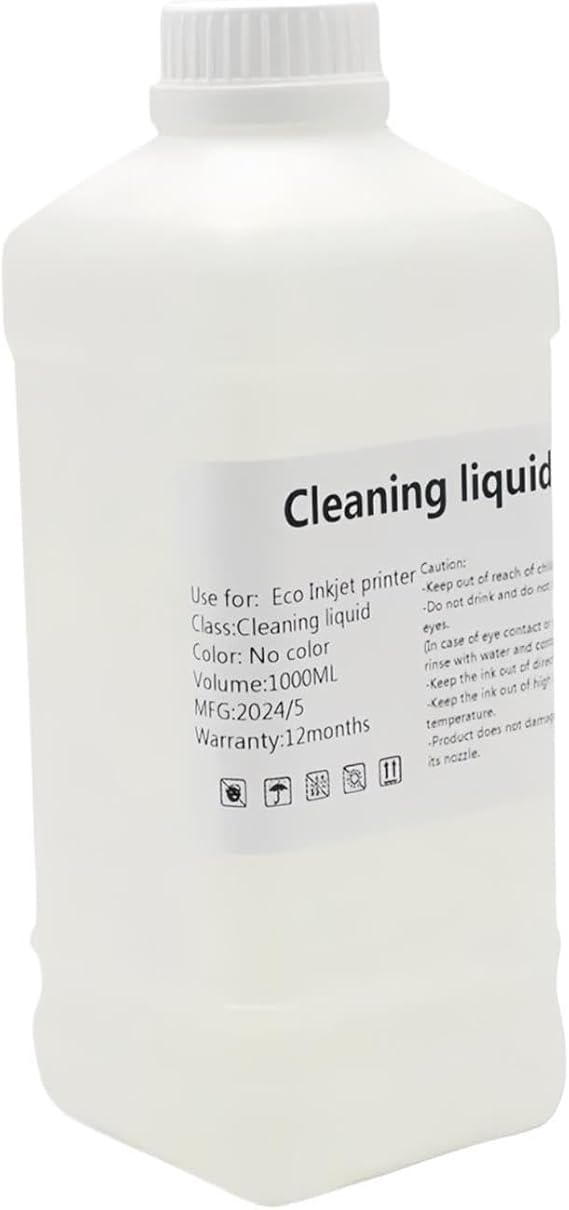 Eco-Solvent Ink Cleaning Solution, Compatible With Roland