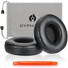 Replacement Earpads Cushion, Ear Pads Cover for Beats Solo 4 On Ear Headphones by Dr. Dre 1 Pair (Black)