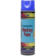 Aervoe 254 20-Oz Lead-Free Non-Clogging Construction Marking Paint Spray, Blue