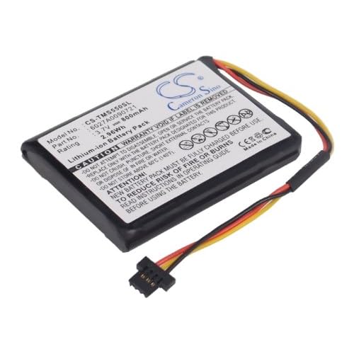 Replacement Battery for Tomtom 1EF0.017.03, 1ET0.052.09, 4EF0.017.00 Part NO 6027A0090721