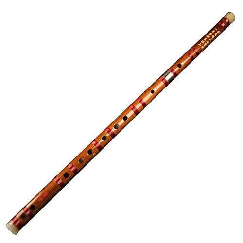 LANDTOM Handmade Chinese Musical Instrument Vintage Bamboo Flute Dizi F key