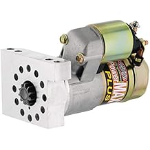 Powermaster Starter, PowerMAX Plus, 6.1:1 Gear Reduction, Natural, 153/168 Tooth Flywheel, Straight Bolt, Chevy V8, Each, 120 Amps