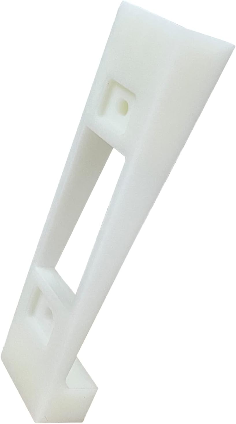 TEYOUYI Vinyl Siding Angle Adjustment Mount Compatible with Eufy Security Video DoorbellBattery-Powered, Angle Mount Wedge for Eufy Video Doorbell 4 Standard Vinyl, White