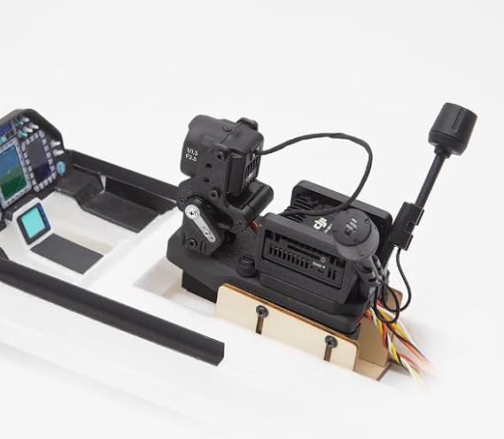 ATOMRC Quick-Release Servo Gimbal V2 with Head Tracking for FPV RC Models & Fixed-Wing Aircraft High-Precision, Lightweight Stabilizer for Immersive Aerial Control