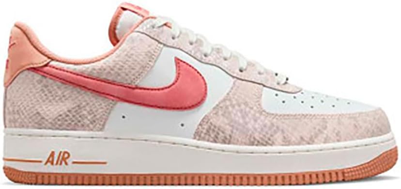 Nike Air Force 1 '07 LV8 Men's Shoes (HF2898-100, Summit White/Sail/Dusted Clay/Canyon Rust) Size 11