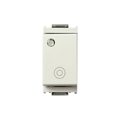 Vimar Idea Series Push Button 1 Pole Open Contact 10a Generic Luminous White