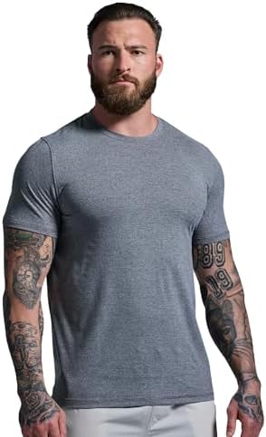 Grey Heather Premium Basic Crew by Born Primitive