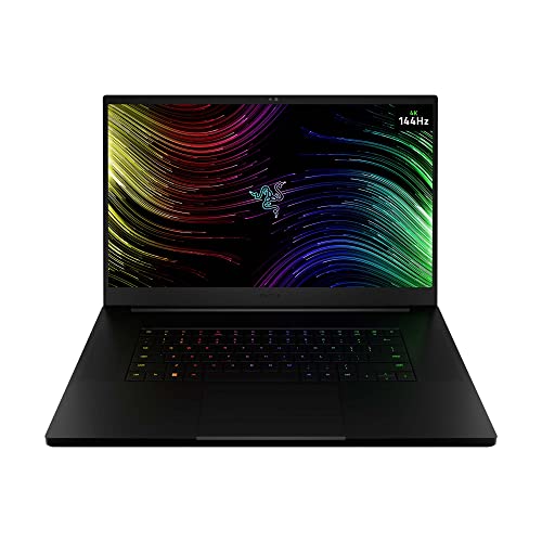 Razer Blade 17 Gaming Laptop: NVIDIA GeForce RTX 3080 Ti - 12th Gen Intel 14-Core i9 CPU - 17.3 4K 144Hz - 32GB DDR5 RAM - 1TB PCIe SSD - Windows 11 - Chroma RGB - Thunderbolt 4 - SD Card Reader