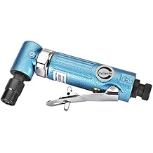 Air Die Grinder with 1/4" and 1/8" Collets Air Compressor Tool, Air Straight Grinder and Air Angle Grinder (Angle Grinder)