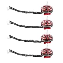 HAPPYMODEL 4PCS EX1102 1102 8500KV 9000KV 10000KV 13500KV Mobula7 HD Sailfly-X Brushless Motors CW CCW for 2s-3s 75mm-85mm Whoops DIY FPV Drone Quadcopter (9000KV CW 1.5mm)