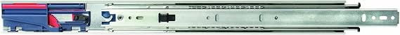 Knape & Vogt Side Mount Soft-Close Drawer Slide, 12-Inch, Pair