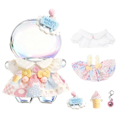 Clothes for 17cm DollNo Dolls& Outfit Set for 17cm Dolls - Designer Clothes - Premium Fashion Dresses with Accessories, Luxury Chic Doll Clothing & Style Bundle Doll Not Included Style-B