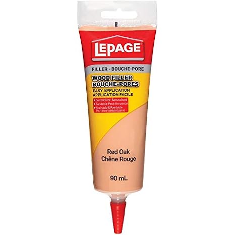 Tinted Wood Filler - Red Oak, 90 ml