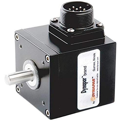 2201003000 Qube Series Incremental Encoder, 100 ppr, 5 VDC - 26 VDC Open Collector with 2.2 K Pull-Ups Out, Single Ended Output, MS Connector, 14 Singled Shaft