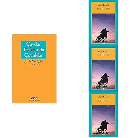 Children in the Rye Field, İnce Memed 1, İnce Memed 2, İnce Memed 3-4 Book Set