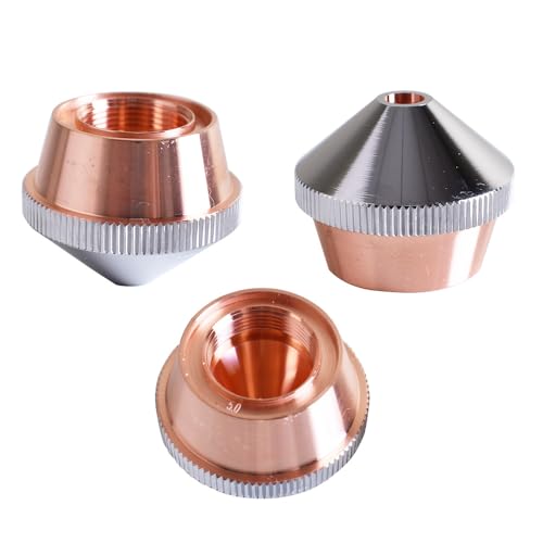 Startnow Fiber Laser Nozzle SingleDouble Layer Dia.28mm Hight 22mm M14 Caliber 1.5 3.0 5.0mm Metal Cutting Head Spare Parts High Power Big 1PC, DNE-28-D Calibre 3.0