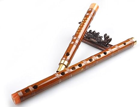 OrientalMusicSanctuary Bitter Bamboo Dizi Flute for Beginners - Dizi flute chinese shinobe (Key of C)