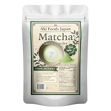 Matcha Latte Mix 2.2LB (1kg) by Aki Foods Japan Premium Japanese Green Tea Latte Powder, Authentic Matcha Flavor, Easy to Prepare | For Bulk, Wholesale, Baking | Product of Japan