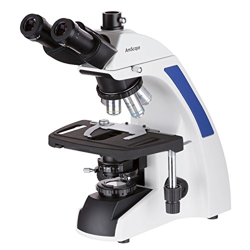 AmScope T720 40X-1000X Plan Infinity Kohler Laboratory Trinocular Compound Microscope