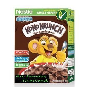 Koko Krunch Breakfast Cereals Chocolate Flavor Size 330 G.box Product of Thailand