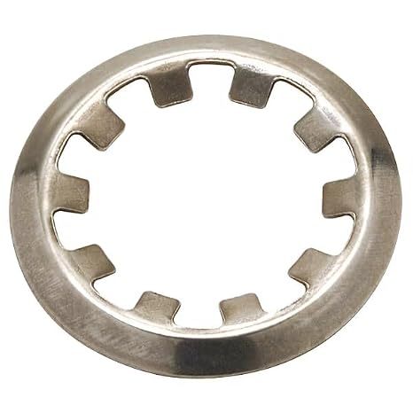 External Self-Locking Push-On Retaining Ring, Stainless Steel Plain Finish, 1/2 in Shaft Dia, 5 PK, Mfr: TX-50SS-A