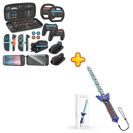 Switch 2 Accessories Bundle for Nintendo Switch 2 + Switch 2 Sword