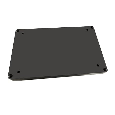 Watertight Junction Box, IP67 Waterproof Project Box Durable ABS Plastic Electronic Enclosure Case for DIY Electrical Project Black 7.87" x 4.72" x 2.95"(200 x 120 x 75 mm)