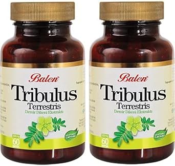 BALEN 2 Kutu Tribulus Terrestris Demir Dikeni Extraktı 60 Kapsül x 620 Mg x 2 Tiribulus