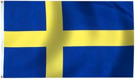 Sweden Flag - Endura-Nylon - 3 Foot by 5 Foot