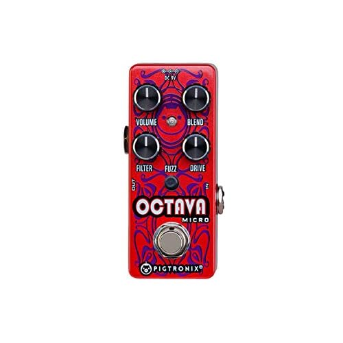 Pigtronix Electric Guitar Single Effect, Red OCT