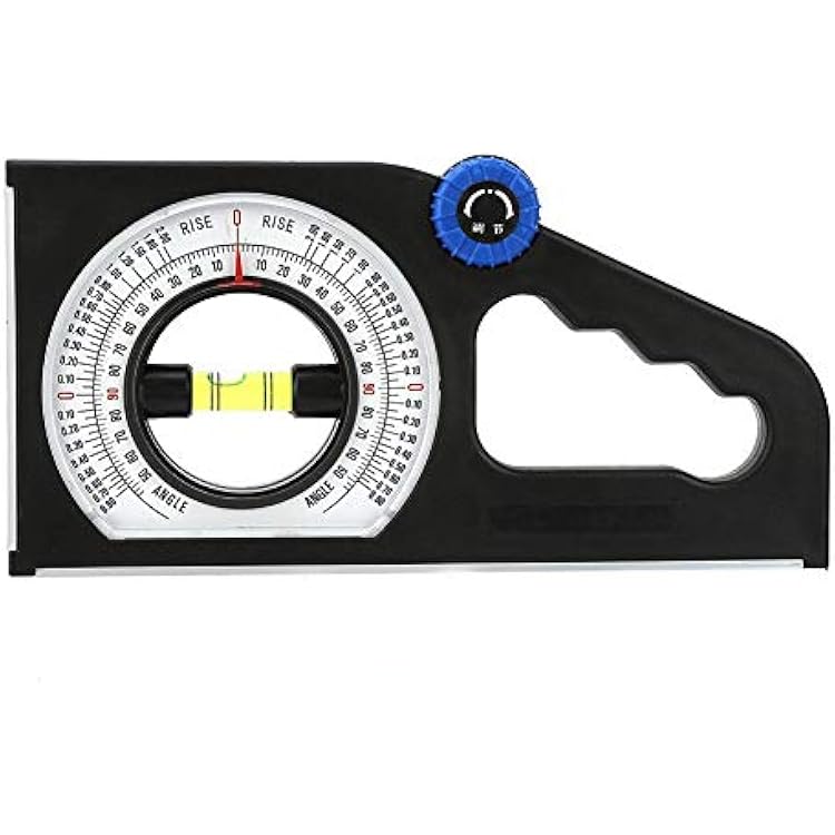Engineering Inclinometer, Universal Slope Measuring Ruler Multifunction Angle Meter Gauge Measuring Instrument for Household Industrial Use