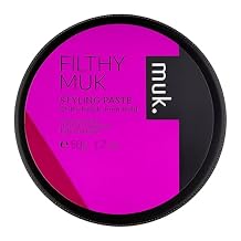 MUK. Haircare Filthy Gritty Finish Styling Paste, Hair Product, Hair Paste For Men, Firm Hold, Gritty Finish, Medium Shine - 1.7oz