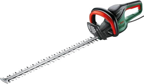 Bosch AdvancedHedgeCut 70 çit makası (500 Watt, bıçak uzunluğu: 70 cm, büyük çitler için, bıçak mesafesi: 34 mm, kartonda) | 500 Watt, çubuk uzunluğu 70 cm, büyük çitler için, kesme kalınlığı 34 mm