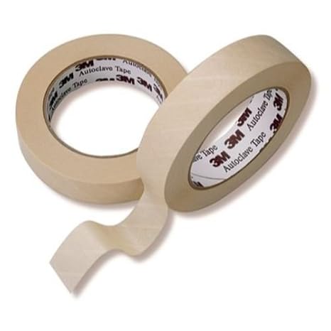 3M Health Care 1322-18MM Comply Indicator Tape for Steam, Lead Free, 60 yd. L x 0.70" W (Pack of 28)
