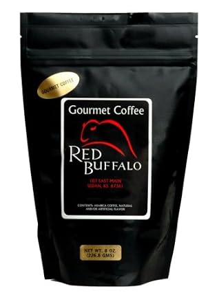 Red Buffalo Chocolate Mint Flavored Decaf Coffee, Ground, 1 pound