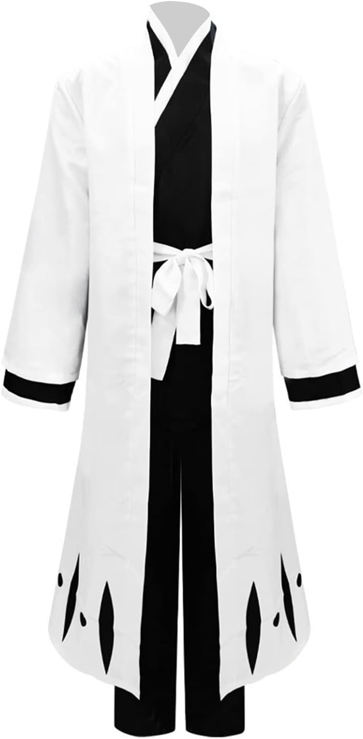 Toshiro Cosplay Byakuya Aizen Costume for Adult Thousand Year Blood War Outfit Anime Uniform with Robe