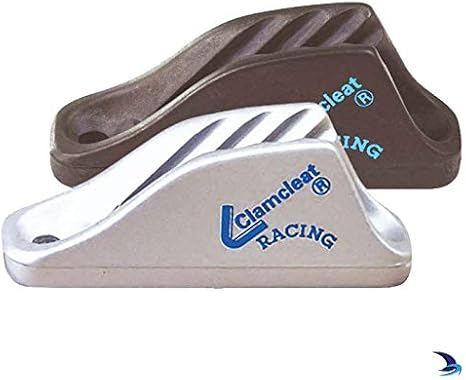 Nautos CL254 Racing Midi - ClamCleat - Silver Aluminum